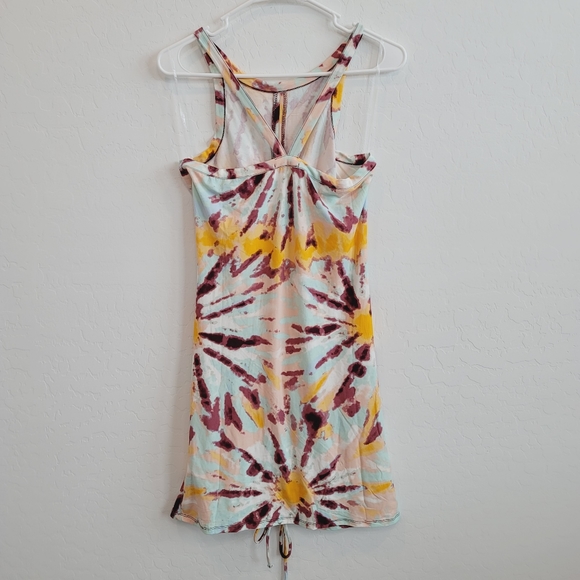 NWOT Derek Heart Tie Dye Sleeveless Mini Dress Women's Size Large - Picture 6 of 12